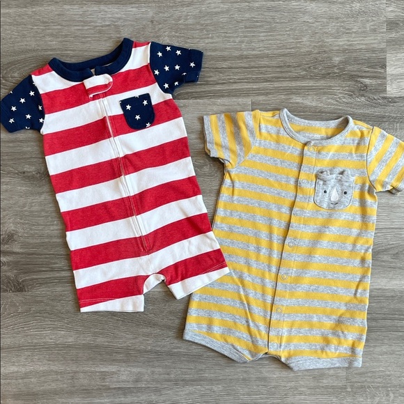 Carter's baby boys rompers - Picture 1 of 3